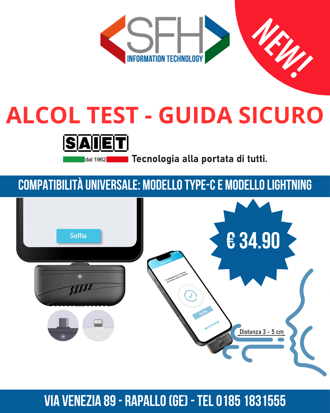 ALCOL TEST – GUIDA SICURO 